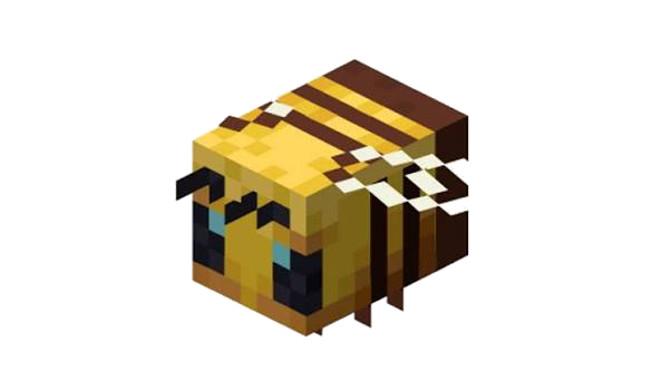 Minecraft bee flying